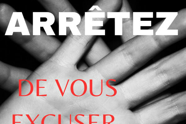 Arrêter de vous excuser - image mise en avant